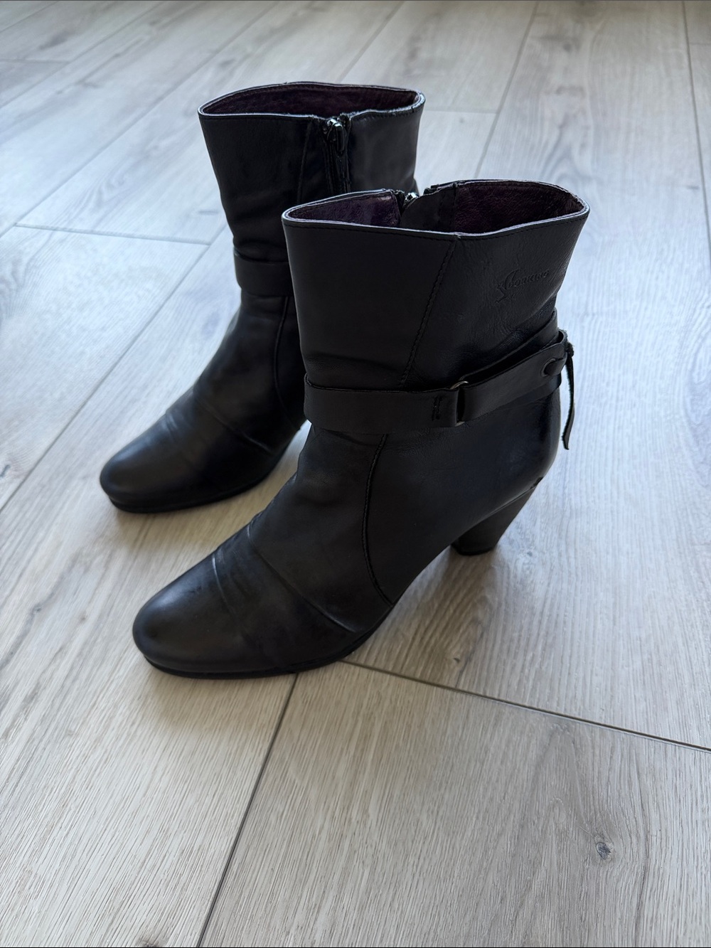 Dorking by Fluchos Boots Womens 9/39 Vintage Made in Spain Excellent Non Slip